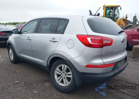 2011 Kia Sportage Lx from USA, damaged, VIN KNDPB3A24B7099054